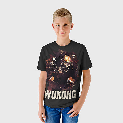 Детская футболка Wukong / 3D-принт – фото 3