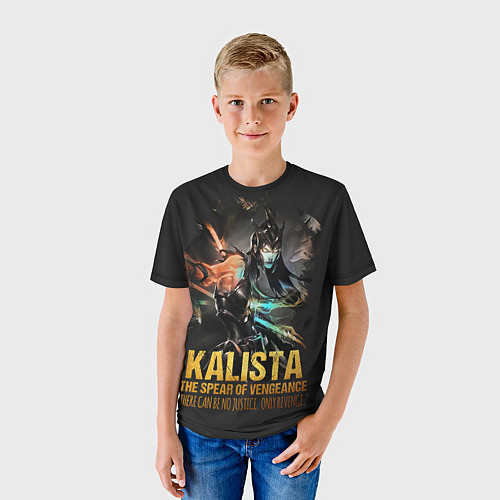 Детская футболка Kalista / 3D-принт – фото 3