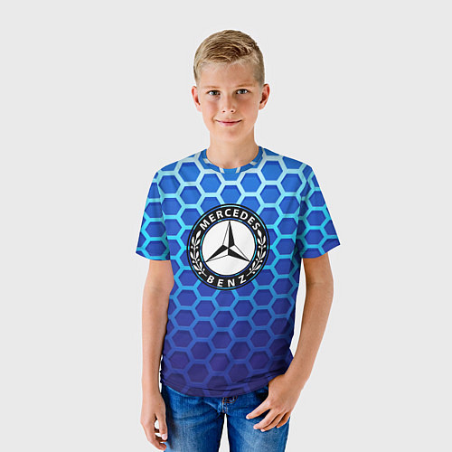 Детская футболка MERCEDES-BENZ / 3D-принт – фото 3