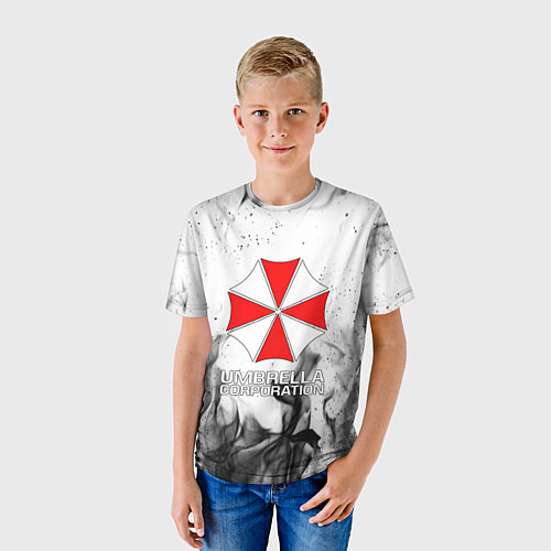 Детская футболка UMBRELLA CORP / 3D-принт – фото 3