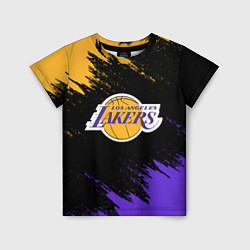 Футболка детская LA LAKERS, цвет: 3D-принт