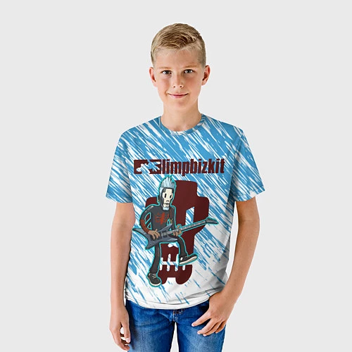 Детская футболка LIMP BIZKIT / 3D-принт – фото 3