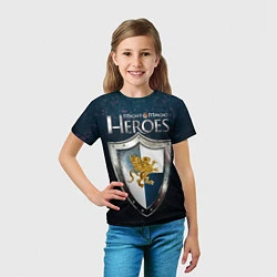 Футболка детская Heroes of Might and Magic, цвет: 3D-принт — фото 2