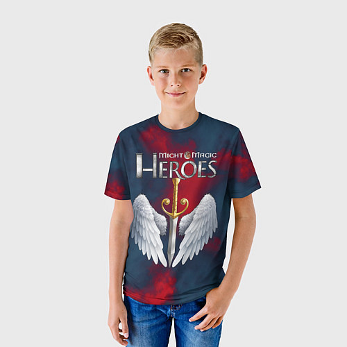 Детская футболка Heroes of Might and Magic / 3D-принт – фото 3