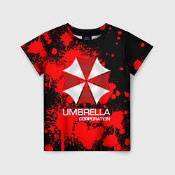 Футболка детская UMBRELLA CORP, цвет: 3D-принт