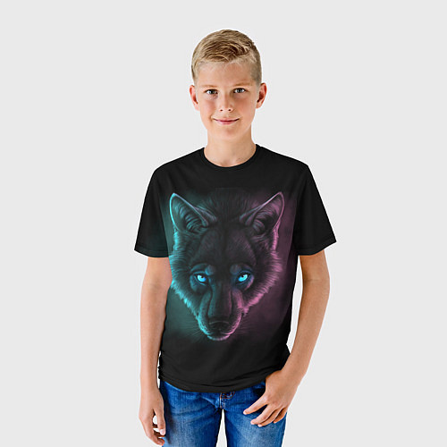 Детская футболка Neon Style / 3D-принт – фото 3