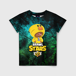 Детская футболка Brawl Stars Leon Selly