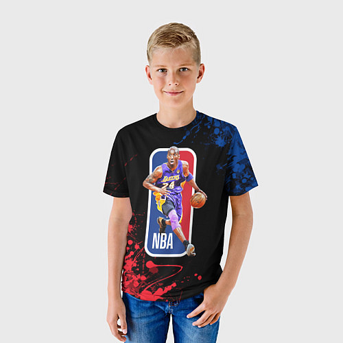 Детская футболка KOBE BRYANT / 3D-принт – фото 3