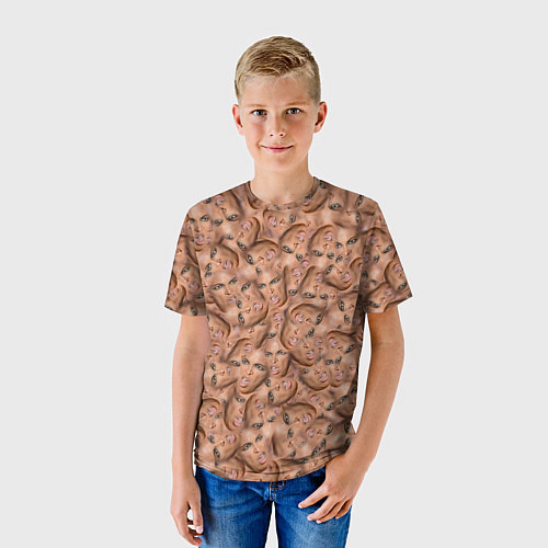 Детская футболка Бейонсе / 3D-принт – фото 3