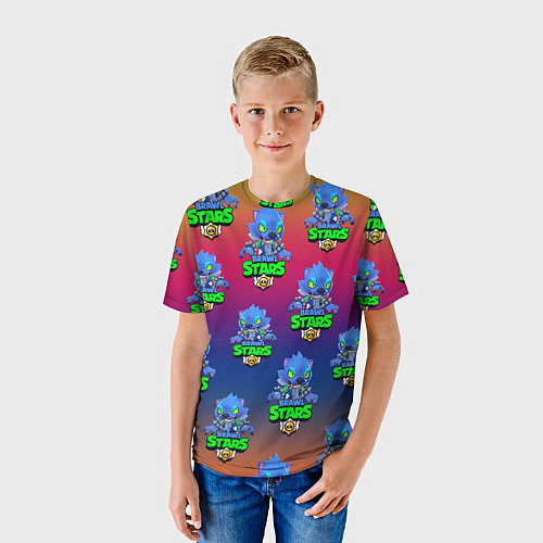 Детская футболка Brawl stars / 3D-принт – фото 3