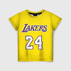 Футболка детская Kobe Bryant 24, цвет: 3D-принт