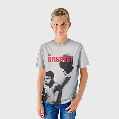 Детская футболка The Greatest / 3D-принт – фото 3
