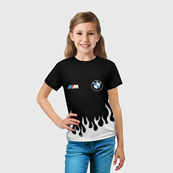 Футболка детская BMW БМВ, цвет: 3D-принт — фото 2