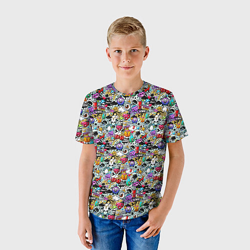 Детская футболка Stickerboom / 3D-принт – фото 3