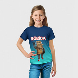 Футболка детская ROBLOX, цвет: 3D-принт — фото 2