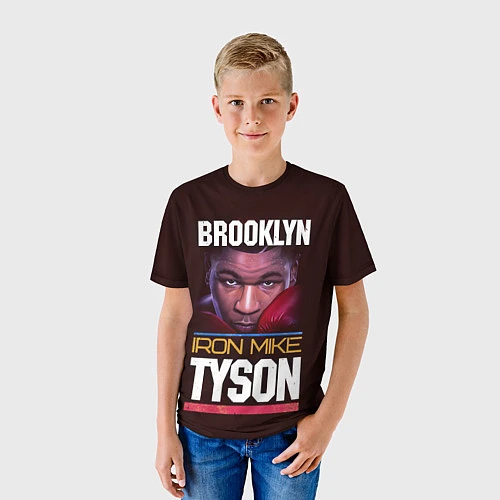 Детская футболка Mike Tyson / 3D-принт – фото 3