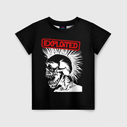 Футболка детская The Exploited, цвет: 3D-принт