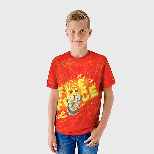 Детская футболка Fire Force / 3D-принт – фото 3