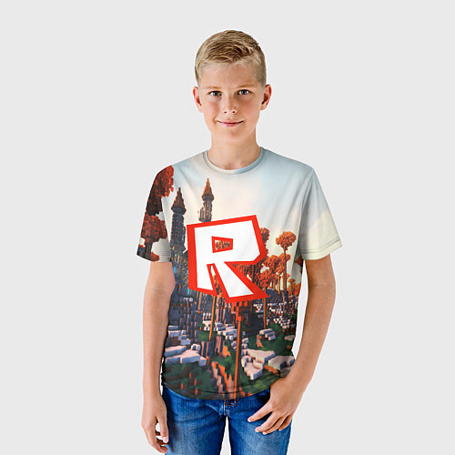 Детская футболка ROBLOX GAME / 3D-принт – фото 3