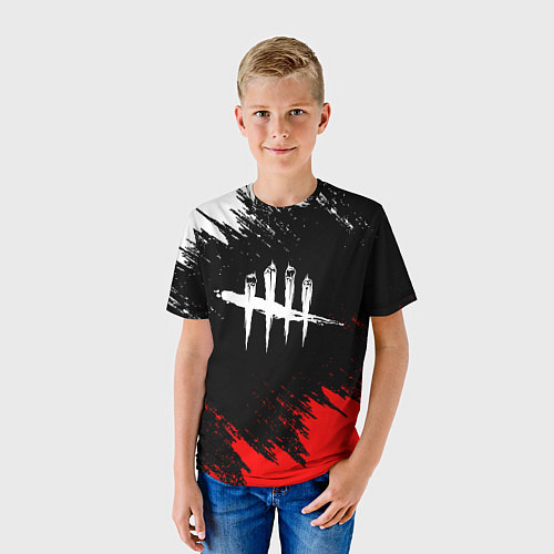 Детская футболка DEAD BY DAYLIGHT / 3D-принт – фото 3