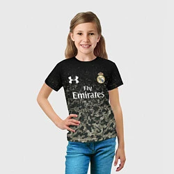 Футболка детская Real Madrid, цвет: 3D-принт — фото 2