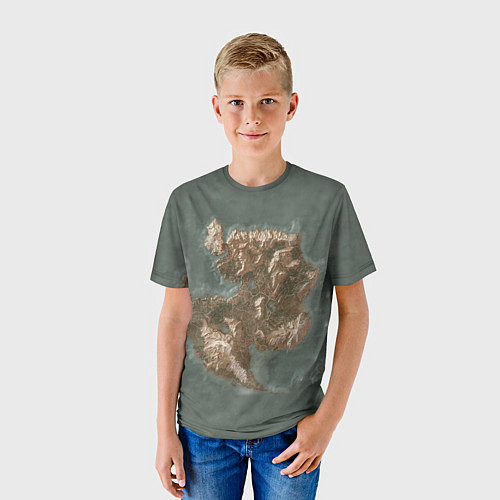 Детская футболка Ard Skellig / 3D-принт – фото 3