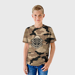 Футболка детская ВДВ СССР, цвет: 3D-принт — фото 2