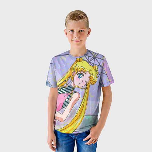 Детская футболка Sailor Moon / 3D-принт – фото 3