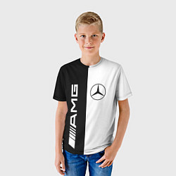 Футболка детская MERCEDES AMG, цвет: 3D-принт — фото 2