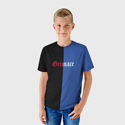 Детская футболка Grimace / 3D-принт – фото 3