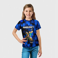 Футболка детская MINECRAFT, цвет: 3D-принт — фото 2