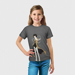 Футболка детская Osamu Dazai, цвет: 3D-принт — фото 2