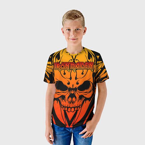 Детская футболка Iron Maiden / 3D-принт – фото 3