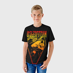 Футболка детская Led Zeppelin, цвет: 3D-принт — фото 2