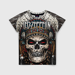 Футболка детская Led Zeppelin, цвет: 3D-принт