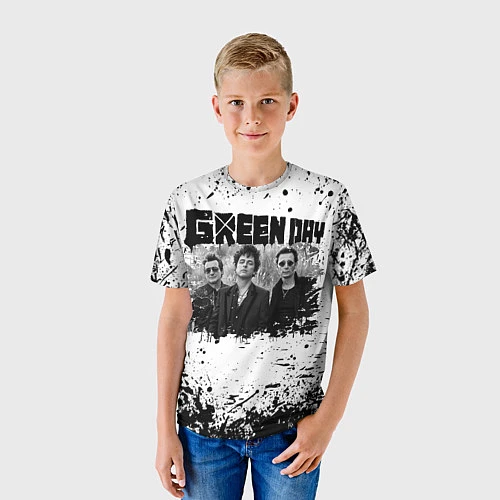 Детская футболка GreenDay / 3D-принт – фото 3
