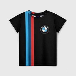Футболка детская BMW, цвет: 3D-принт