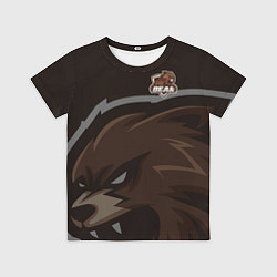 Футболка детская Форма Bear, цвет: 3D-принт