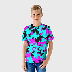 Футболка детская Modern Camouflage, цвет: 3D-принт — фото 2