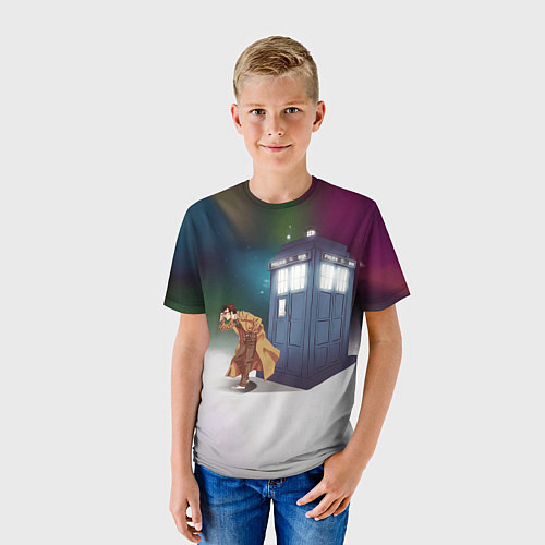 Детская футболка THE DOCTOR / 3D-принт – фото 3