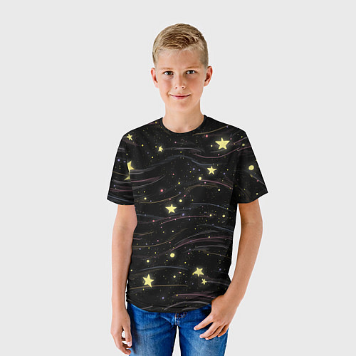 Детская футболка Звезды / 3D-принт – фото 3