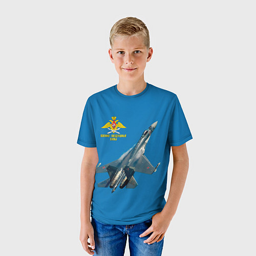 Детская футболка ВВС / 3D-принт – фото 3