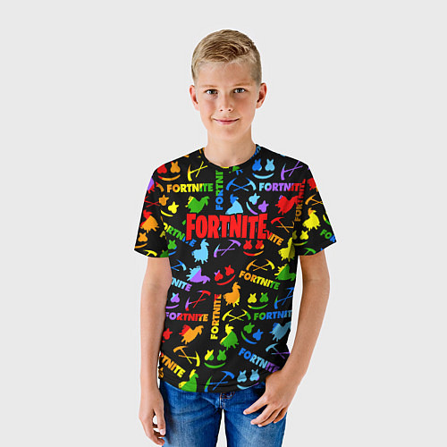 Детская футболка FORTNITE&MARSMELLO NEW SEASON / 3D-принт – фото 3