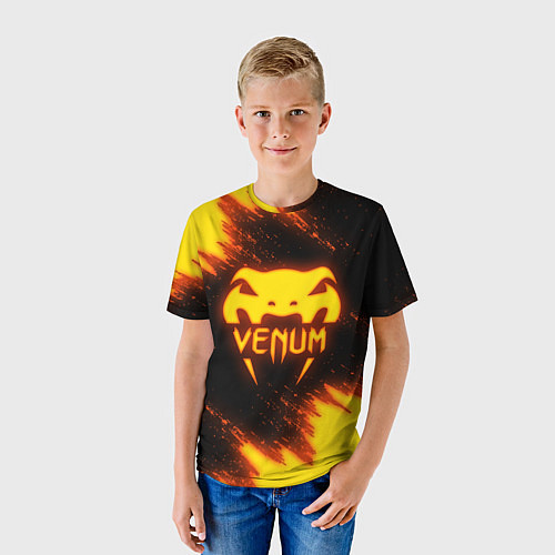 Детская футболка VENUM / 3D-принт – фото 3