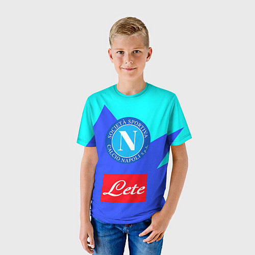 Детская футболка Наполи / 3D-принт – фото 3