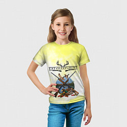 Футболка детская Охота, цвет: 3D-принт — фото 2