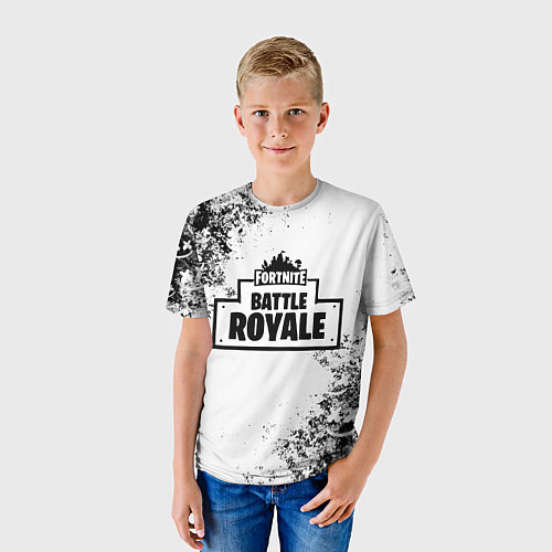 Детская футболка Fortnite & Marshmello / 3D-принт – фото 3