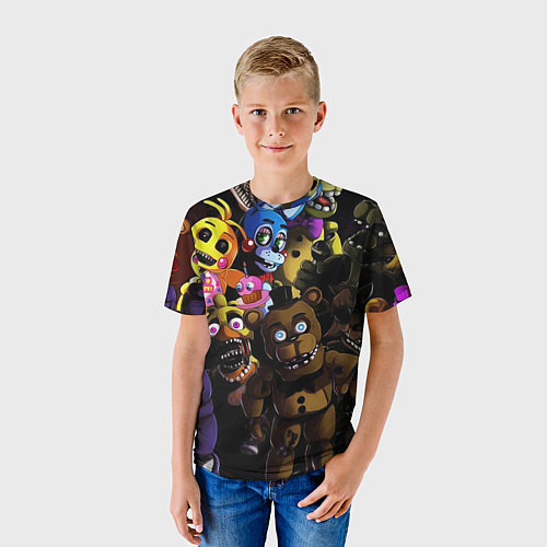 Детская футболка Five Nights At Freddy's / 3D-принт – фото 3