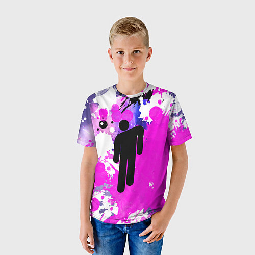 Детская футболка BILLIE ELLISH / 3D-принт – фото 3