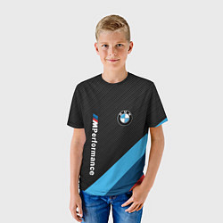 Футболка детская BMW M PERFORMANCE, цвет: 3D-принт — фото 2